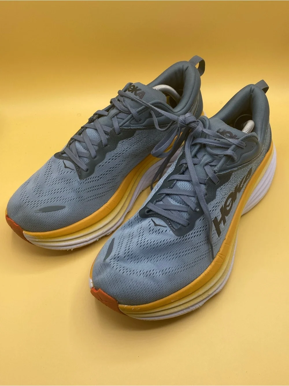 HOKA Bondi 8 Goblin Blue/Mountain Spring - Picture 4 of 4